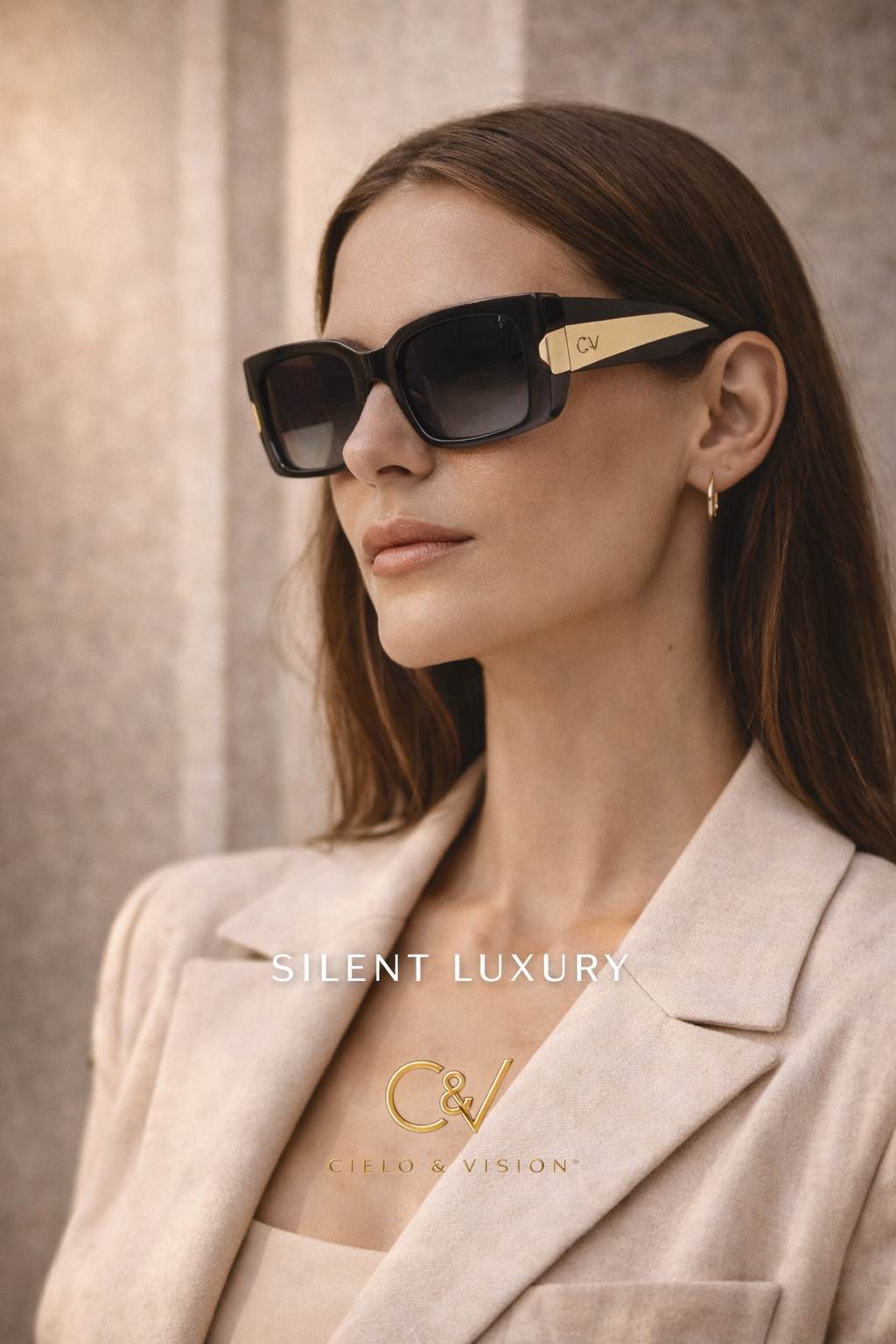 Lentes de sol oscuros CIELO & VISION — Silent Luxury Dark